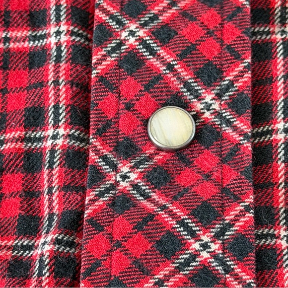 Vintage Ralph Lauren Women’s Slim Fit 100% Cotton Pearl Snap Size 6 - Picture 7 of 16